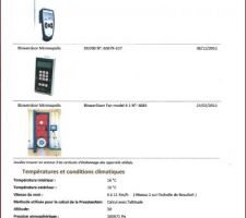 Test de perméabilité