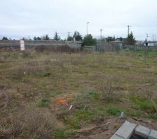 Implantation de la maison pour le terassier