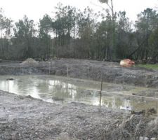 L'eau commence &agrave; monter