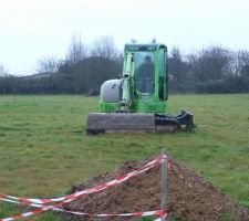 Premier coup de pelle