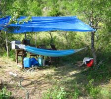 La nuit nous dormions avec les loups.