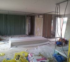 Le séjour en chantier