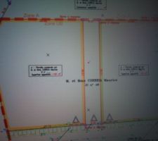Plan cadastral (terrain de gauche)