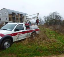 C'est parti ! carottages de sol ! &agrave; suivre