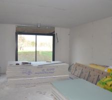 Le salon salle a mangé est terminer que du bonheur