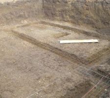 Le ferraillage est en place