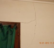 Fissure a l'intérieur