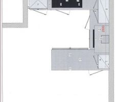 Cuisine Schmidt : Vue de dessus