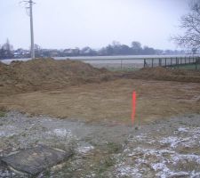 D&eacute;but du terrassement