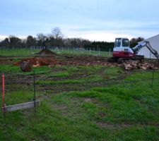 R&eacute;alisation des fondations