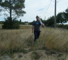 Quelques relev&eacute;s &agrave; faire pour calculer la pente.