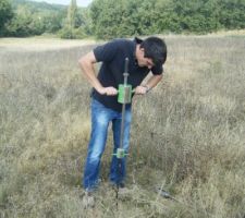 &Eacute;tude de sol au "mouton".