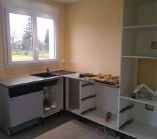 Montage de la cuisine