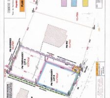 Voici la presentation de notre plan de terrain.Pour nous il s'agit de la parcelle A
