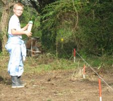 Tra&ccedil;age de la tranch&eacute;e