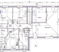 Plan intérieur RDC