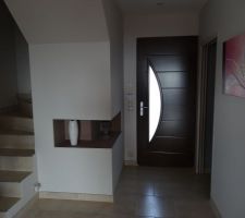 Vue de l'intérieur coté porte d'entrée