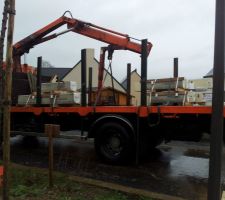 Livraison des bloc de volets roulants