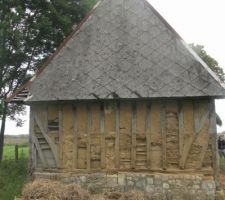 Grange qui a été démonte en juillet autre face