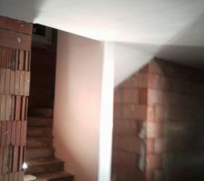 Platre du plafond RDC