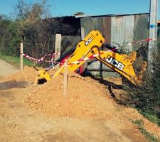 Recherche canalisation d'eau pour installation du compteur