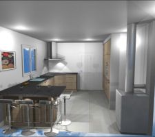 Image cuisine depuis le s&eacute;jour