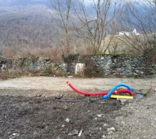 Enfin l'acces camion le chantier va pouvoir d&eacute;buter !!!