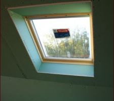 Finition velux SdB