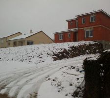 Première neige de l'hiver