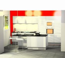 Cuisine plan3D Mobalpa