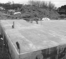 &Ccedil;a y est dalle coul&eacute;e !!!!!!!!