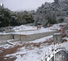 Mi novembre 2007... sous la neige dans le 13 !!!!!