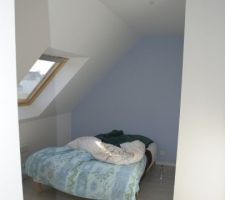 Chambre 2 13m² au sol, parquet stratifié castorama