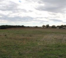 Vue depuis le terrain