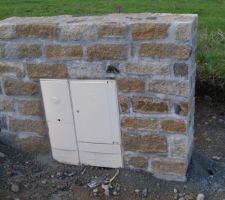 Le coffret EDF enfin redress&eacute; !!!