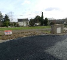 Terrain avant travaux