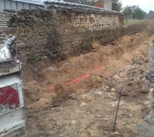 Terrassement du chemin (50-60m)