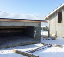 Vue garage   maison