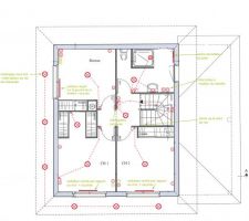 Prparation des plans lectrique en vue de la runion de prparation de chantier - tage