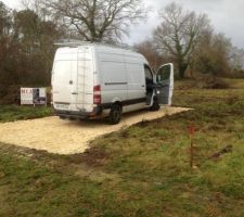 Acc&egrave;s chantier fait &agrave; suivre...