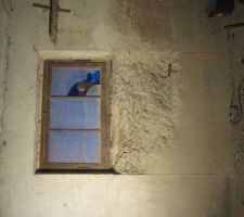 Ouverture de la fenetre en porte fenetre en cours