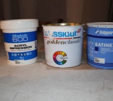 Une partie de nos peintures