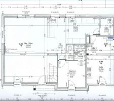 Plan définitif du rez de chaussée