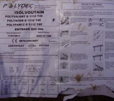 Notice polystyrène