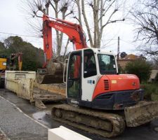 Arriv&eacute;e des machines !!!