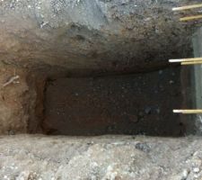 Descendu jusqu?&agrave; 1m70 pour les fondations