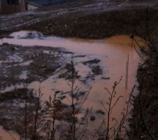 Fondations sous les eaux après un orage comme on les connait dans le sud