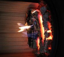 Premier feu dans notre poêle