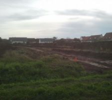 Début des travaux de viabilisation