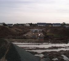 Suite des travaux de viabilisation